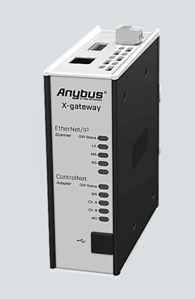 Anybus X-gateway – EtherNet/IP Scanner - ControlNet Adapter Anybus X-gateway – EtherNet/IP Scanner - ControlNet Adapter