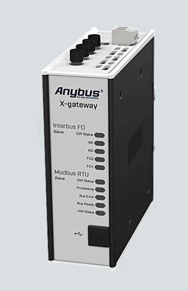 Anybus X-gateway – Interbus FO Slave - Modbus RTU Slave Anybus X-gateway – Interbus FO Slave - Modbus RTU Slave