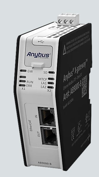Anybus X-gateway - Modbus TCP Client - EtherCAT Slave Anybus X-gateway - Modbus TCP Client - EtherCAT Slave