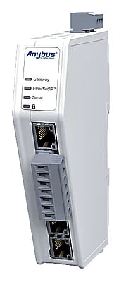 Anybus Communicator – Serial Master to EtherNet/IP adapter